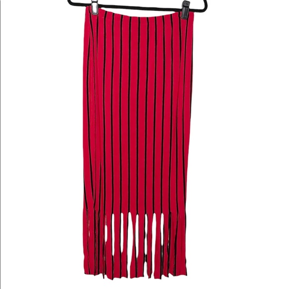 Vintage Zon Fringe Skirt - Picture 3 of 7